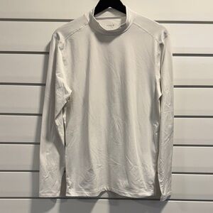 Old Navy Men's White Long Sleeve Thermal